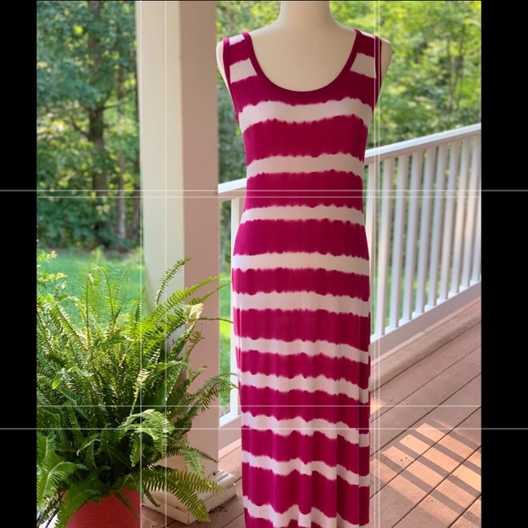 Calvin Klein Dresses & Skirts - Calvin Klein Cotton Tye Dye Maxi Dress!
